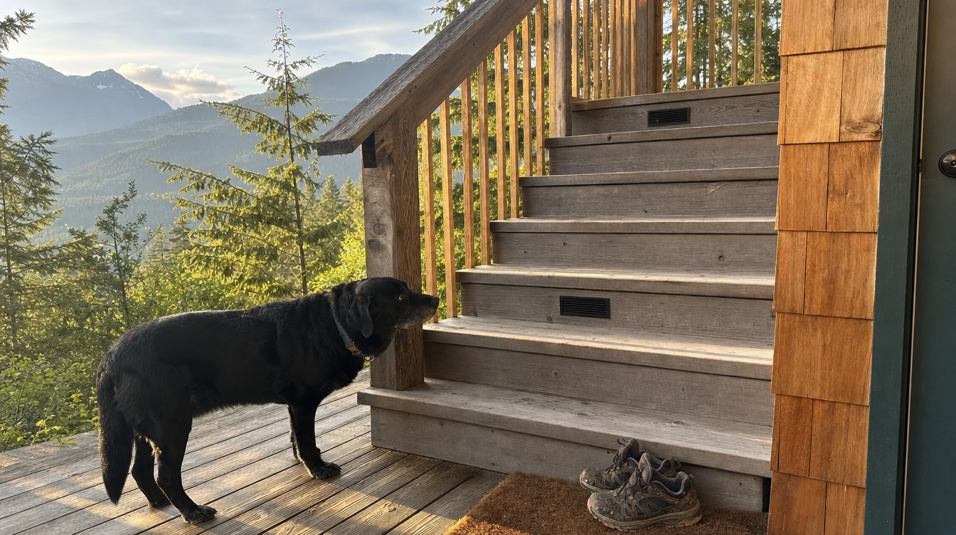 Why Your Dog Pauses at the Top of the Stairs (and What to Do Before It Becomes a Limp)